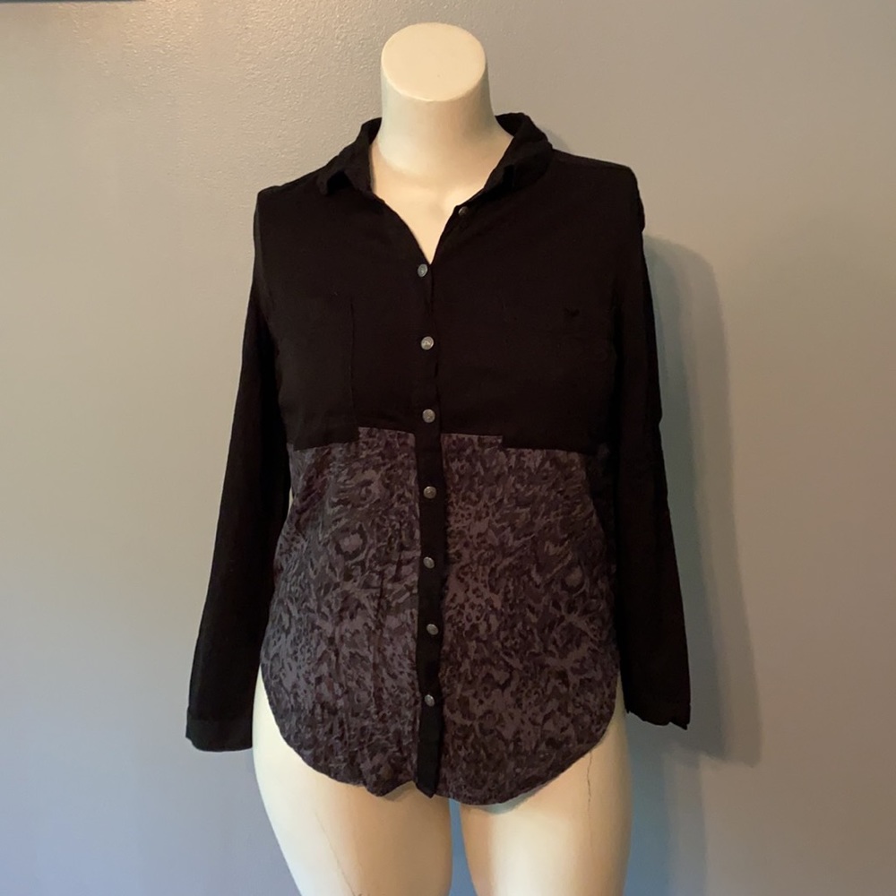 Free People button down shirt